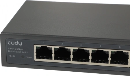 Коммутатор Cudy HS105 (L2) 5x2.5Гбит/с неуправляемый