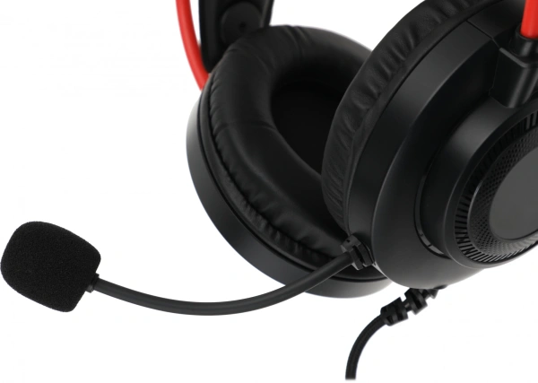 Наушники с микрофоном A4Tech Bloody G200S черный/красный 2м мониторные USB оголовье (G200S USB/ BLACK +RED)