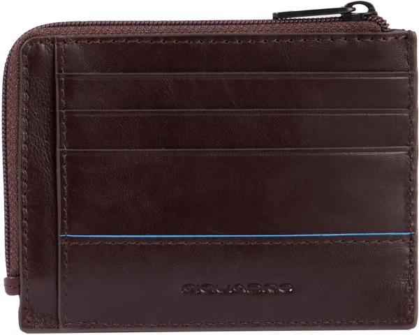 Кошелек мужской Piquadro Blue Square Revamp PP4822B2VR/MO красное дерево натур.кожа