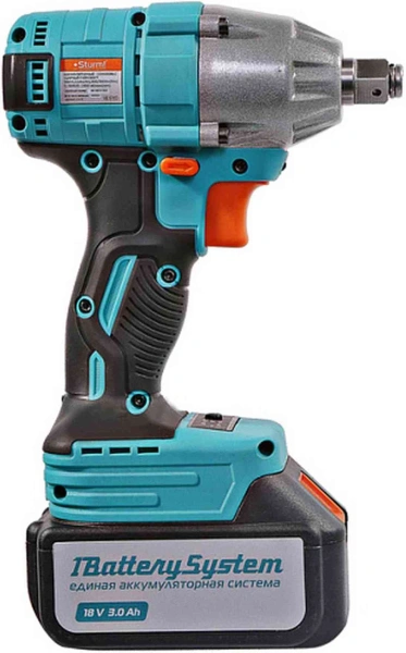 Гайковерт Sturm! CD20350BLC аккум. патрон:квад.1/2" (кейс в комплекте)