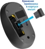 Мышь Defender Datum MM-285 черный оптическая 1600dpi беспров. USB 2but (52285)