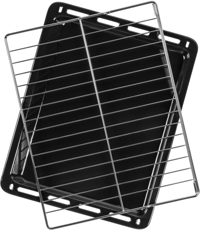 Духовой шкаф Электрический Maunfeld AEOH.749S черный/серебристый