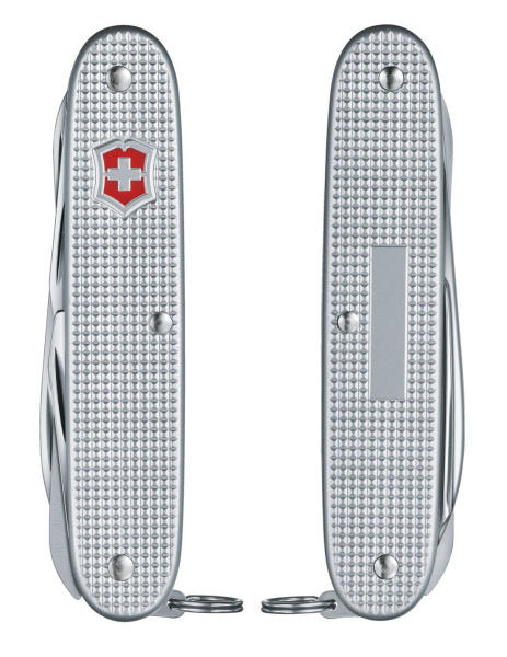Нож перочинный Victorinox Farmer X Alox (0.8271.26) 93мм 10функц. серебристый карт.коробка