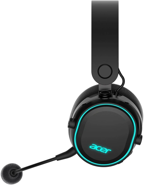 Наушники с микрофоном Acer OHR303 черный мониторные BT/Radio/3.5mm (ZL.HDSEE.009)