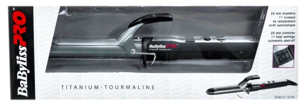 Щипцы Babyliss Pro BAB2273TTE 40Вт черный макс.темп.:200С покрытие:титаново-турмалиновое