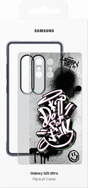 Чехол (клип-кейс) Samsung для Samsung Galaxy S25 Ultra Rugged Flipsuit Case S25 Ultra черный/прозрачный (EF-JS938CBEGRU)