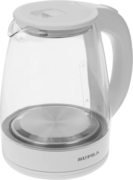 Чайник электрический Supra KES-1891 1.8л. 1500Вт белый (корпус: стекло)