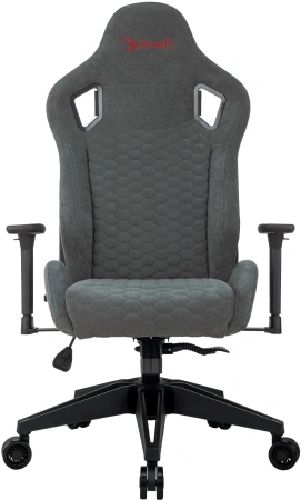 Кресло игровое A4Tech Bloody GC-770 серый соты с подголов. крестов.