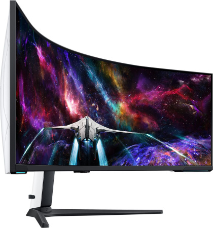 Монитор Samsung 57" S57CG952NI VA Dual UHD чер HDMI DP USB HAS Piv 240Hz 420cd In Cur