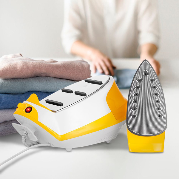 Парогенератор Kitfort КТ-9135-1 2000Вт желтый/белый