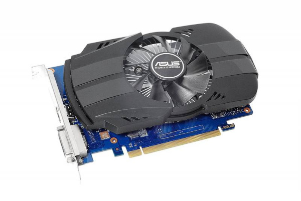 Видеокарта Asus PCI-E PH-GT1030-O2G NVIDIA GeForce GT 1030 2048Mb 64 GDDR5 1278/6008 DVIx1 HDMIx1 HDCP Ret