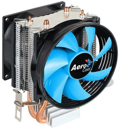 Устройство охлаждения(кулер) Aerocool Verkho 2 Dual Soc-AM5/AM4/1151/1200/2066/1700 4-pin 15-25dB Al+Cu 120W 370gr Ret