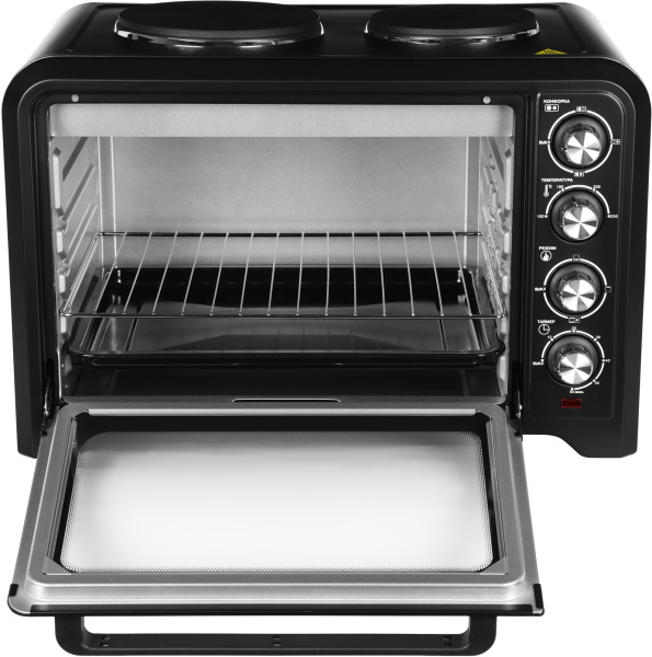 Мини-печь Hyundai MIO-HY098 42л. 1600Вт черный