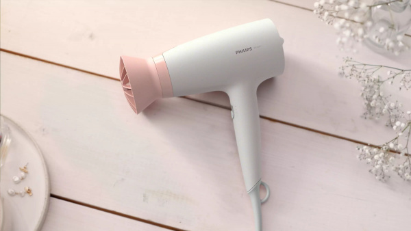 Фен Philips BHD300/00 1600Вт белый/розовый