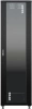 Шкаф серверный NTSS Премиум (NTSS-R42U80100GS-BL) напольный 42U 800x1000мм пер.дв.стекл металл 900кг черный 910мм 160кг 1987мм IP20 сталь