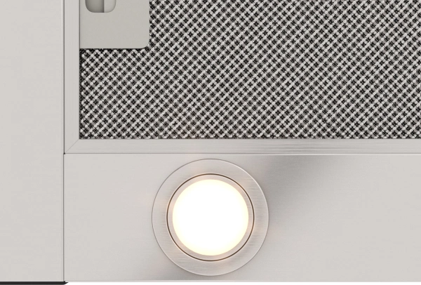 Вытяжка встраиваемая Elikor IG6514MB нержавеющая сталь/черный управление: кнопочное (1 мотор)