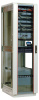 Шкаф коммутационный ЦМО (ШТК-М-42.6.6-1ААА) напольный 42U 600x600мм пер.дв.стекл задн.дв.стал.лист 2 бок.пан. направл.под закл.гайки 550кг серый 455мм 92.3кг 180град. 2030мм