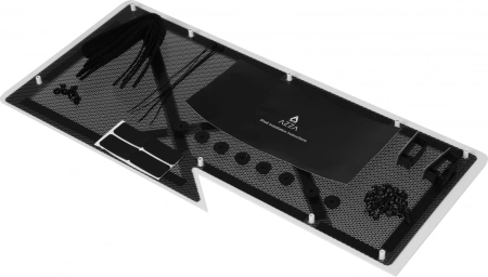Корпус Azza Cast белый без БП ATX 1x120mm 2xUSB3.0 1xUSB3.1 audio bott PSU
