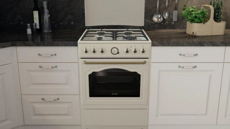 Плита Газовая Gorenje GKS6C71CLI слоновая кость