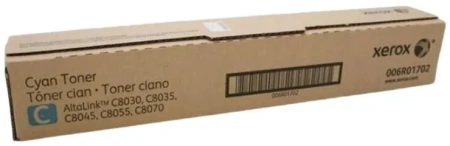 Картридж лазерный Xerox 006R01702 голубой (15000стр.) для Xerox AltaLink C8030/35/45/55/70