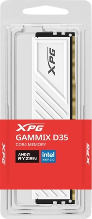 Память DDR4 32GB 3600MHz A-Data AX4U360032G18I-SWHD35 XPG Gammix D35 RTL PC4-28800 CL18 DIMM 288-pin 1.35В dual rank Ret