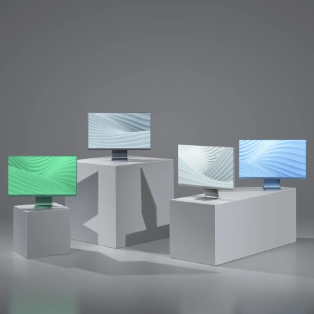 Монитор Digma Pro 27" Art M IPS 5K сереб 5ms HDMI DP USB M/M 60Hz 500cd Ex