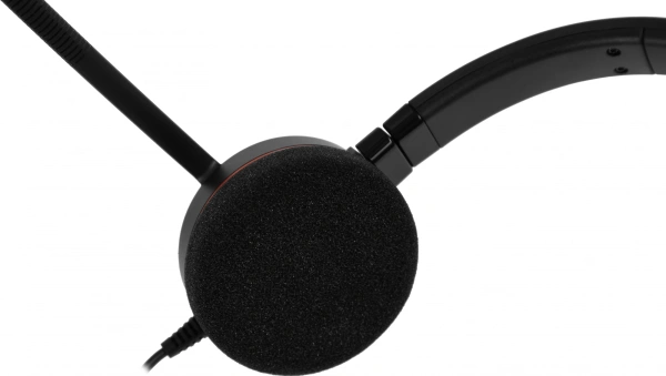 Наушники с микрофоном Jabra Evolve 20 MS Mono черный 1.2м накладные USB оголовье (4993-823-109)