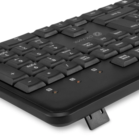 Клавиатура Оклик K225W черный USB беспроводная Multimedia (1875232)