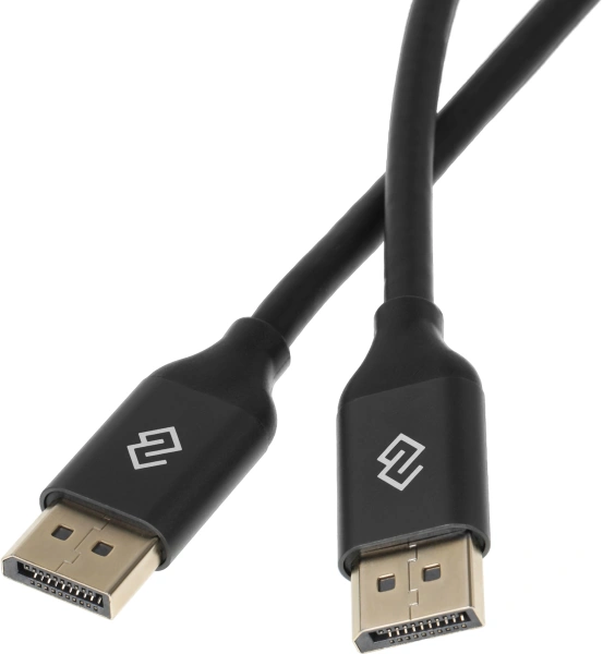Кабель аудио-видео Digma DisplayPort (m)/DisplayPort (m) 2м. черный (D-DP-V1.4-2M)