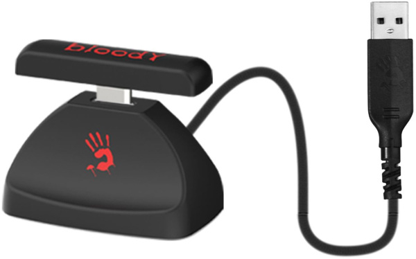 Наушники с микрофоном A4Tech Bloody GR270 белый 1.5м мониторные BT/Radio (GR270)