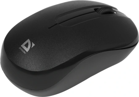 Мышь Defender Datum MM-285 черный оптическая 1600dpi беспров. USB 2but (52285)