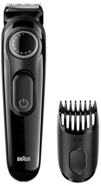 Триммер Braun BT3000 черный (насадок в компл:1шт)