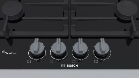 Газовая варочная поверхность Bosch PRP6A6D70R черный
