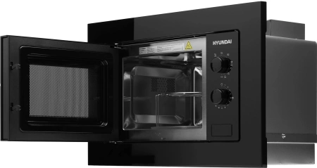 Микроволновая печь Hyundai HBW 2030 BG 20л. 800Вт черный (встраиваемая)