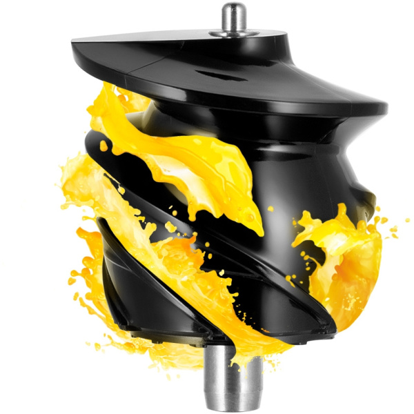 Соковыжималка шнековая Kitfort КТ-1152 100Вт серебристый/черный