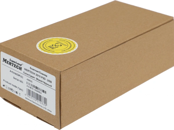 Сканер штрих-кода Mertech 2310 P2D 1D/2D черный (4789/4865)