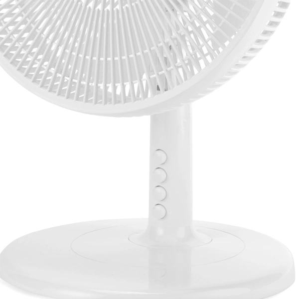 Вентилятор настольный Coolfort CF-2014 30Вт скоростей:3 белый