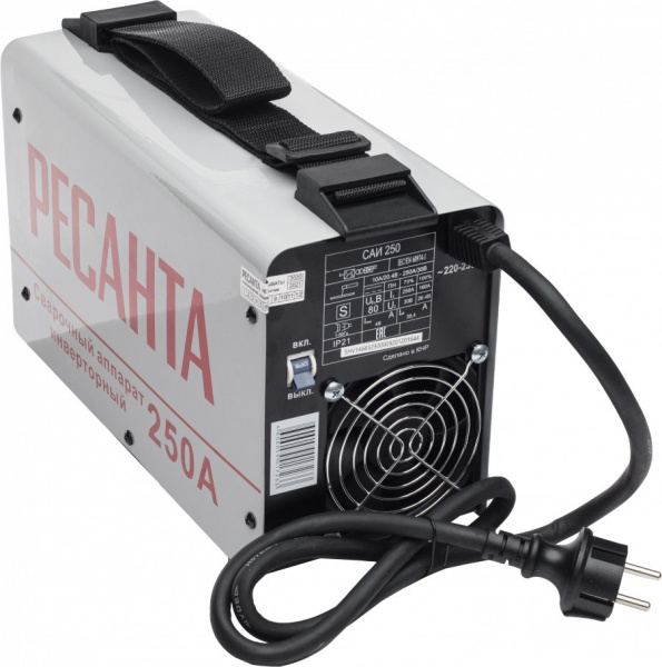 Сварочный аппарат Ресанта САИ-250 инвертор ММА DC