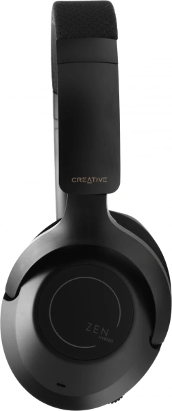 Гарнитура мониторные Creative Zen Hybrid Pro 1.2м черный беспроводные bluetooth (51EF1040AA000)