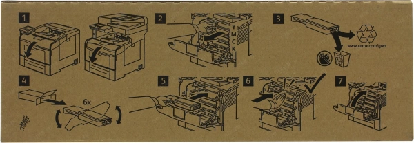 Картридж лазерный Xerox 106R03533 желтый (8000стр.) для Xerox VersaLink C400/ C405