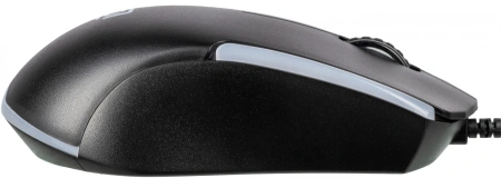 Мышь Оклик 245M черный оптическая (1000dpi) USB (3but)