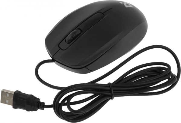 Мышь Defender Alpha MB-507 черный оптическая 1000dpi silent USB 2but (52507)