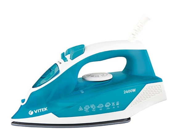 Утюг Vitek VT-8307 B 2400Вт синий