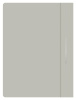 Папка-скоросшиватель Buro -PSE20BU/GREY A4 прозрач.верх.лист пластик серый 0.11/0.13