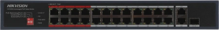 Коммутатор Hikvision DS-3E0326P-E/M(B) 25x100Mb неуправляемый