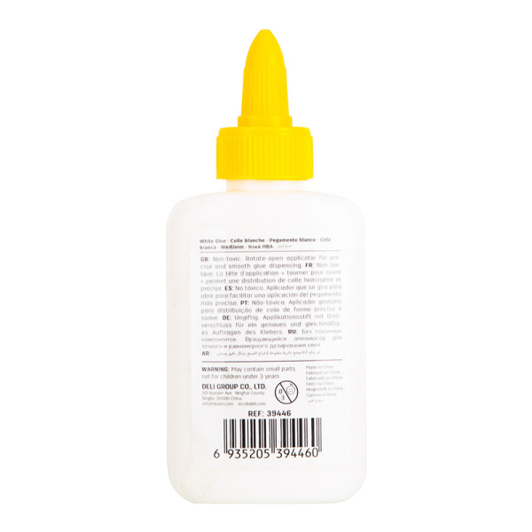 Клей ПВА Deli E39446 80мл бутылка