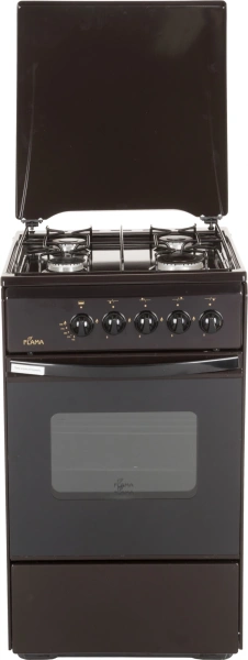 Плита Газовая Flama RG 2401 В коричневый реш.сталь