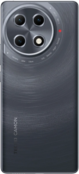 Смартфон Tecno Camon 30S Pro 256Gb 8Gb серый моноблок 3G 4G 2Sim 6.78" 1080x2436 Android 14 50Mpix 802.11 a/b/g/n/ac NFC GPS GSM900/1800 TouchSc Protect FM
