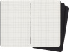 Блокнот Moleskine CAHIER JOURNAL QP312 Pocket 90x140мм обложка картон 64стр. клетка черный (3шт)