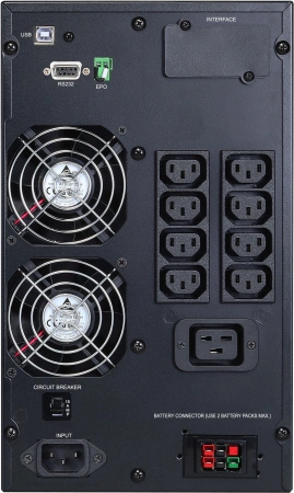 Источник бесперебойного питания Powercom Macan MAC-2000 2000Вт 2000ВА черный